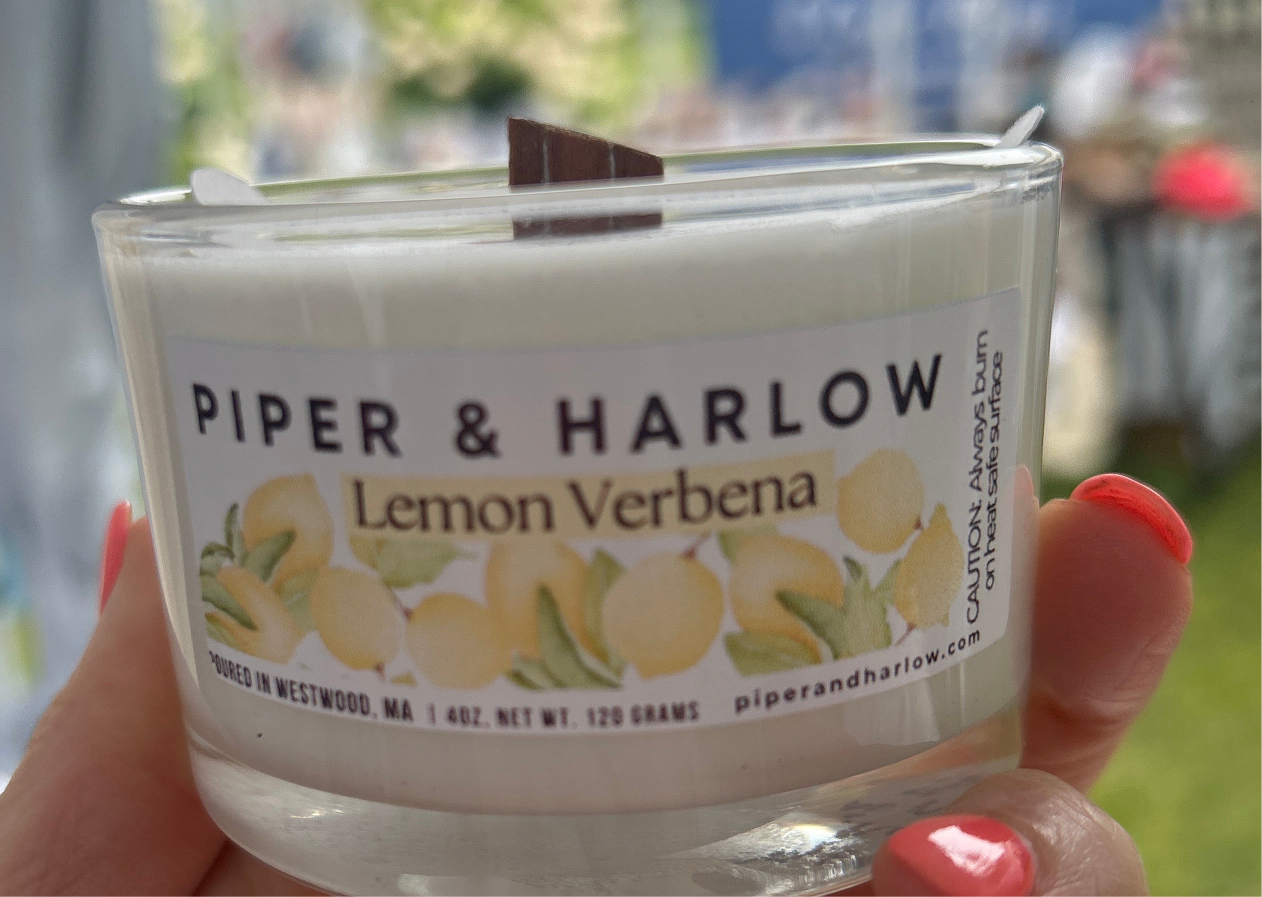 Lemon Verbena Soy Candle Mini