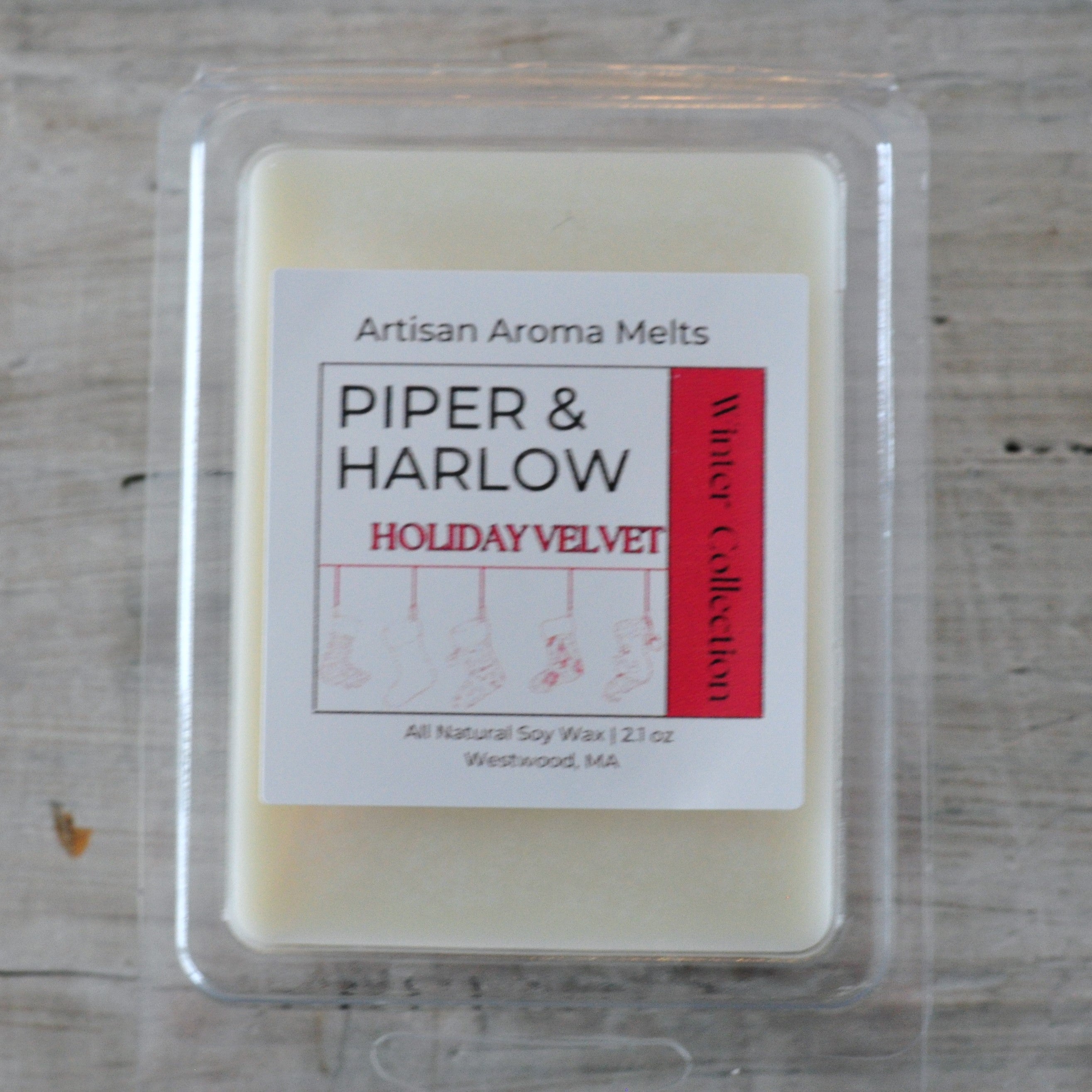 Scented aroma melts in fragrance Holiday Velvet