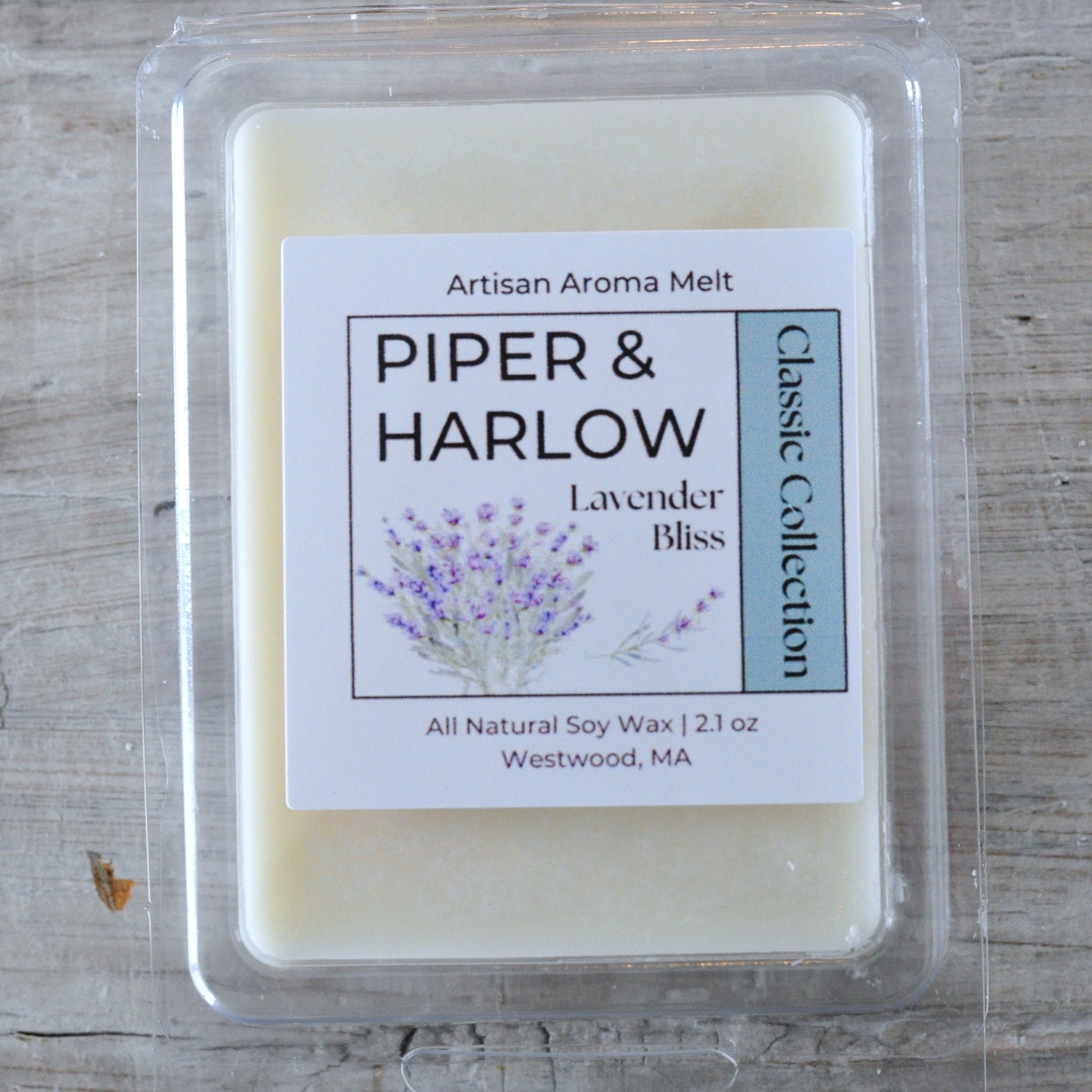 Soy wax aroma melts in scent Lavender Bliss