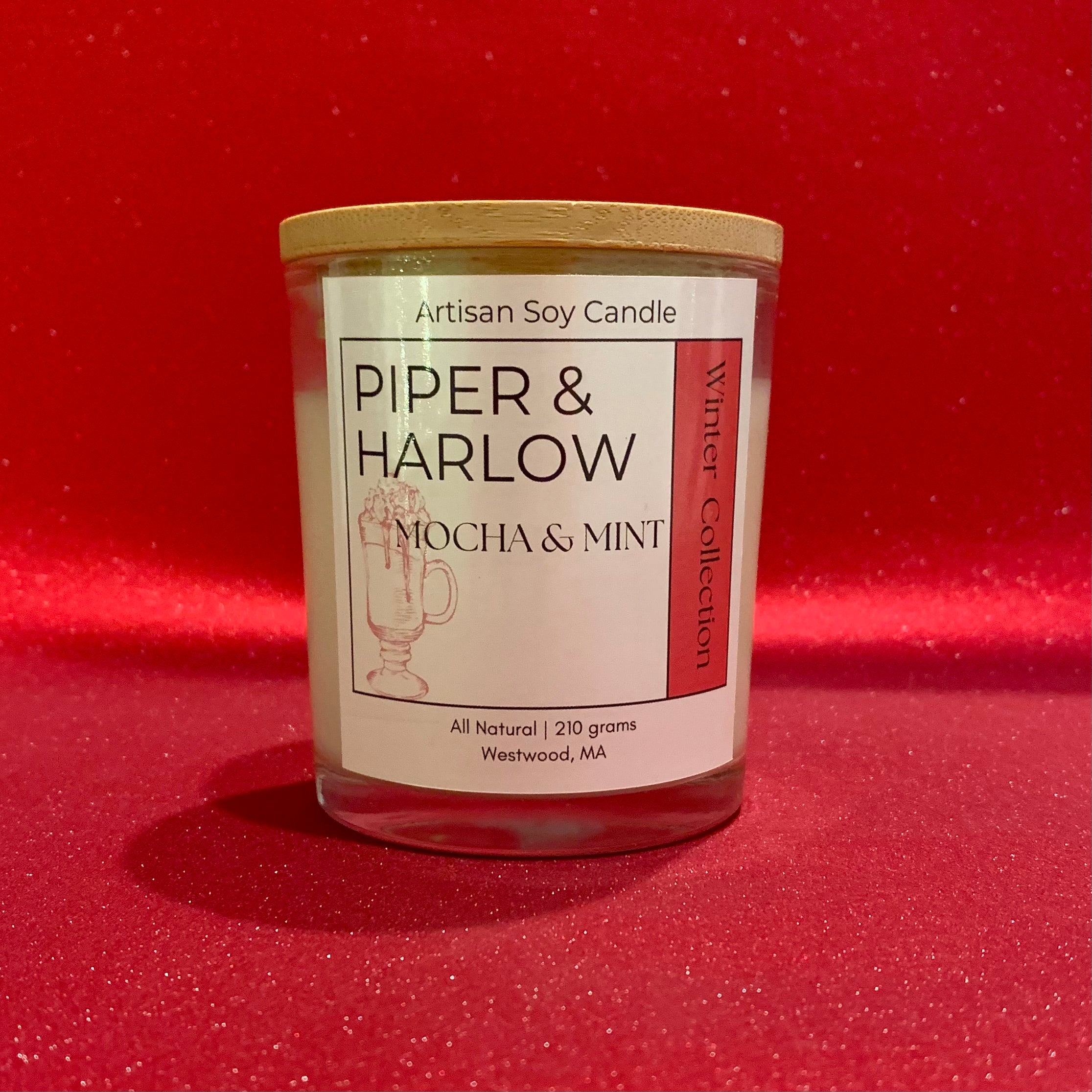 Mocha & Mint Jar Candle