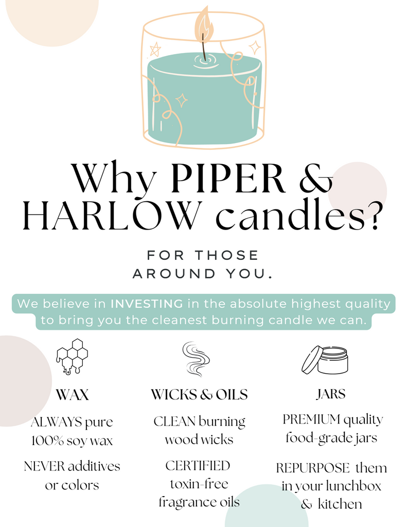 Why P & H candles? For those around you...