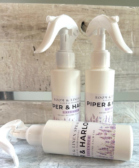 Lavender room spray with trigger sprayer